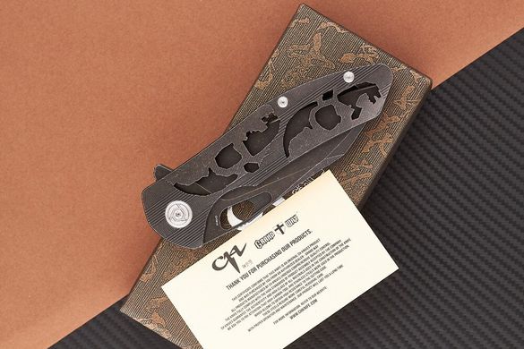 Ніж складний CH Knives, CH 3515-black