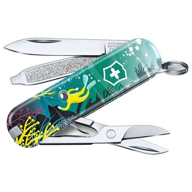 Нож швейцарский Victorinox Classic LE Deep Dive 0.6223.L2006