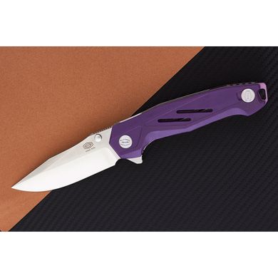 Нож складной Critical Strike, S 504 P, фиолетовый