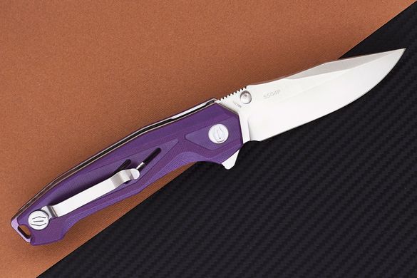 Нож складной Critical Strike, S 504 P, фиолетовый