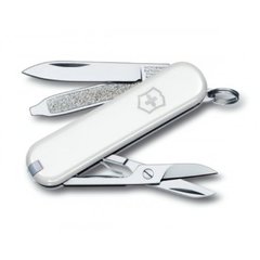 Нож швейцарский Victorinox Classic SD 0.6223.7 белый, 58мм, 7 функций, Белый