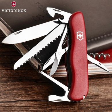 Нож швейцарский Victorinox Outrider 0.9023 красный, 111мм, 14 функций, Красный
