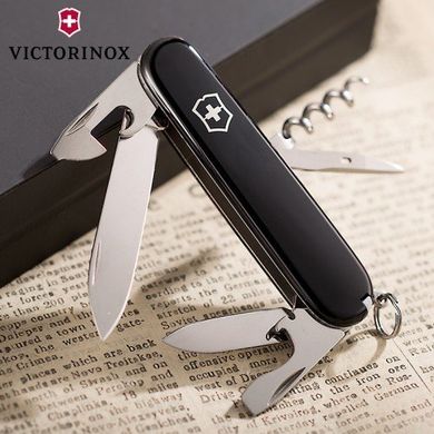 Нож швейцарский Victorinox Spartan 1.3603.3 черный, 91мм, 12 функций, Черный