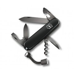 Нож швейцарский Victorinox Spartan PS 1.3603.3P черный, 91мм, 12 функций, Черный