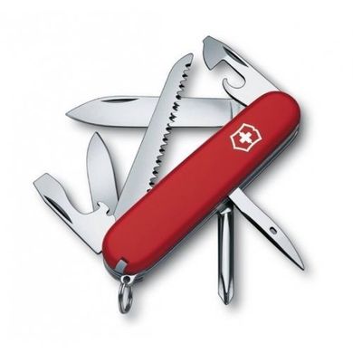Нож швейцарский Victorinox Hiker 1.4613 красный, 91мм, 13 функций, Красный