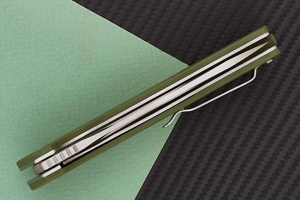 Нож складной CH Knives, CH 3011-G10, зеленый