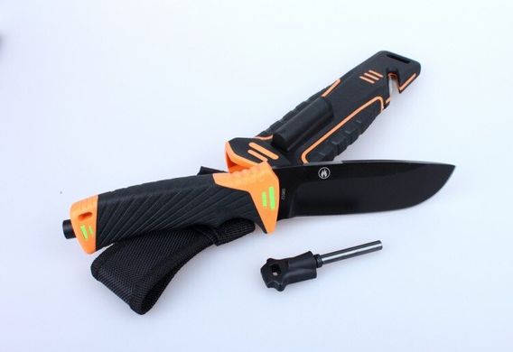 Нож туристический Ganzo G8012-ORS оранжевый