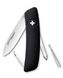 Нож швейцарский Swiza D02, KNI.0020.1010, черный