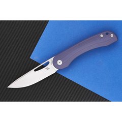 Ніж складний CH Knives, CH 3015-G10, голубий