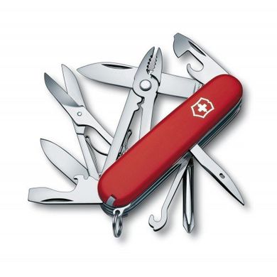 Нож швейцарский Victorinox Deluxe Tinker 1.4723 красный, 91мм, 17 функций, Красный