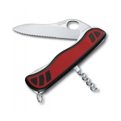 Нож швейцарский Victorinox Sentinel 08321.MWC черно-красный, 111мм, 3 функции, Черно-красный