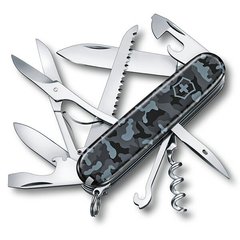 Нож швейцарский Victorinox Huntsman 1.3713.942, синий камуфляж