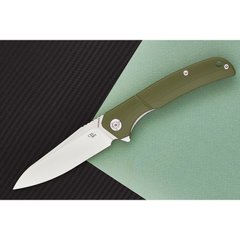 Нож складной CH Knives, CH 3020-G10, зеленый