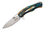 Нож складной Grand Way SG 062 gold-blue