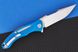 Нож складной CH Knives, CH 3519-G10-blue