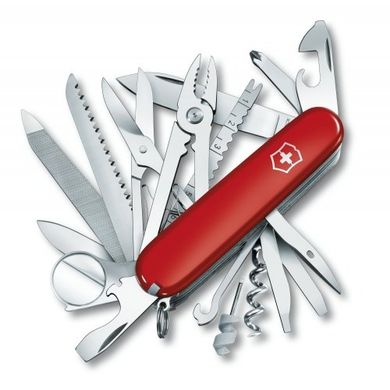 Нож швейцарский Victorinox Swisschamp 1.6795 красный, 91мм, 33 функции, Красный