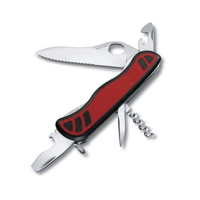 Нож швейцарский Victorinox Nomad 0.8351.MWC черно-красный, 111мм, 10 функций, Черно-красный