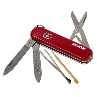 Нож швейцарский Victorinox Wenger 0.6423.91, красный