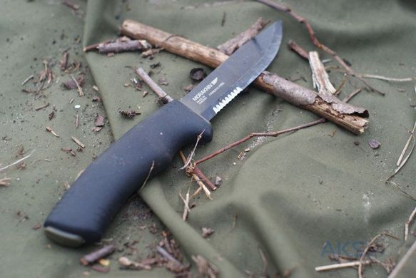 Нож туристический Mora BushCraft BLACK SRT, 12417