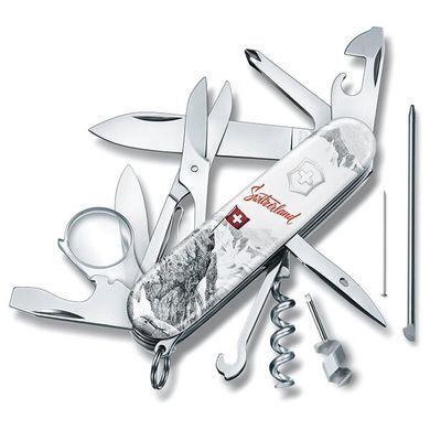 Нож швейцарский Victorinox Explorer Swiss Spirit SE 1.6705.7L20, белый