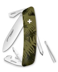 Нож швейцарский Swiza C04, KNI.0040.2050, оливковый