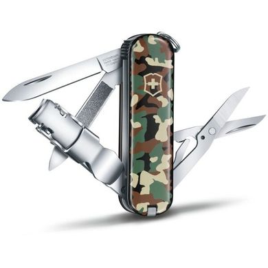 Нож швейцарский Victorinox NailClip 580 0.6463.94, камуфляж