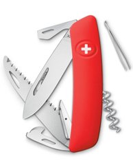 Нож швейцарский Swiza D05, KNI.0050.1000 , красный