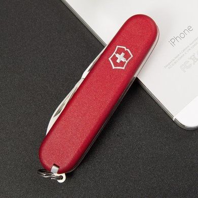 Ніж швейцарський Victorinox Pocket Knife 2.2503 червоний, 84мм, 10 функцій, Червоний